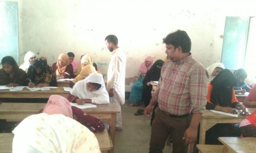 कदाचार मुक्त माहौल में  वस्तानिया बोर्ड की परीक्षा हुई प्रारंभ।