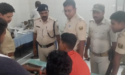 संदिग्ध हर्ष फायरिंग की जांच में जूटी पुलिस ।