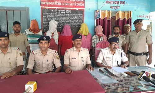 हत्या के मामले में पुलिस ने किया अपराधियों का उद्भेदन ।