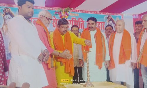 बोलबम निशुल्क सेवा शिविर का विधान पार्षद ने किया उद्घाटन ।