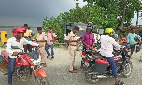 लगातार हो रही वाहन चेकिंग से असामाजिक तत्वों में हड़कंप ।