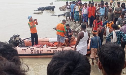 डीबीएल घाट पर नहाने के दौरान डूबने से मजदूर की मौत।