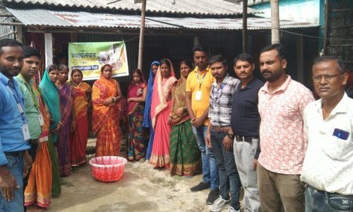 महिलाओं को दृष्टि फाउंडेशन के द्वारा दिया गया प्रशिक्षण, स्वावलंबी बनाने की पहल ।