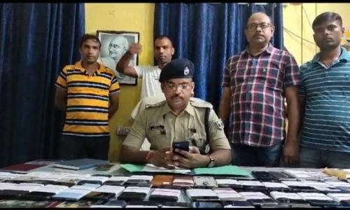 ऑपरेशन मुस्कान कार्यक्रम के तहत 60 मोबाइल किया वापस।