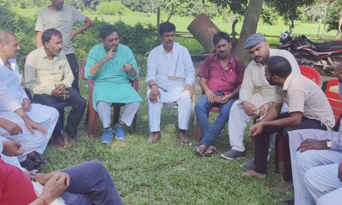 राष्ट्रीय लोक जनता के नेताओं ने बारसोई गोली कांड स्थल का किया निरीक्षण ।