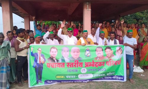 पुपरी गांव में अंबेडकर परिचर्चा कार्यक्रम का हुआ आयोजन ।