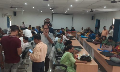 जाति आधारित जनगणना प्रगनक को दिया गया एक दिवसीय प्रशिक्षण ।