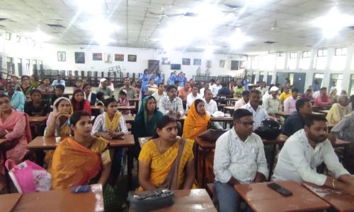 नवोदय विद्यालय में पैरंट्स टीचर्स काउंसिल की हुई बैठक ।