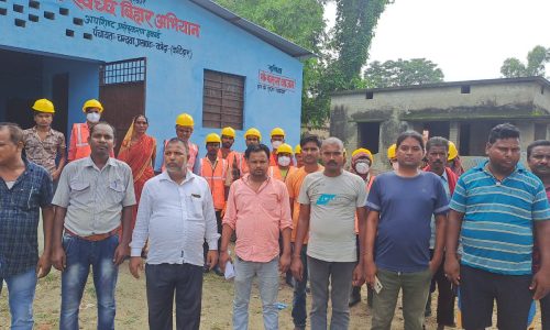 चंदवा पंचायत में स्वच्छता अभियान का किया गया शुरुआत।