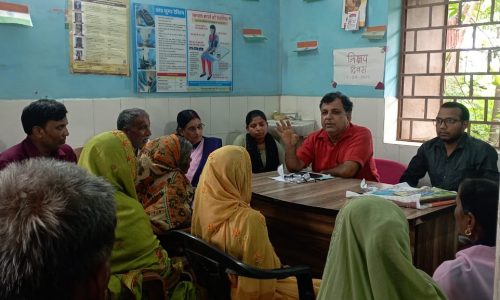 नेटवर्क मेंबर के सहयोग से फाइलेरिया उन्मूलन कार्यक्रम का क्रियान्वयन