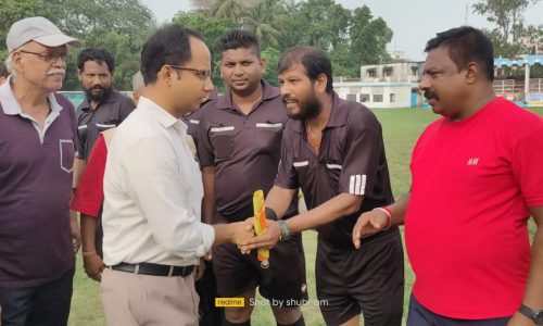 बिहार राज्य मोइनुल हक फुटबाल लीग मैच में छठे दिन अररिया की टीम जीते ।