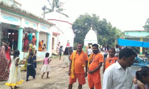 सावन की अंतिम सोमवारी पर शिवालयों में उमड़ी श्रद्धालुओं की भीड़ ।