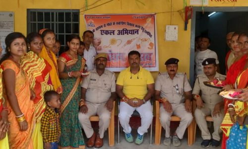 बहनों ने भाइयों की कलाई पर बंधी राखी