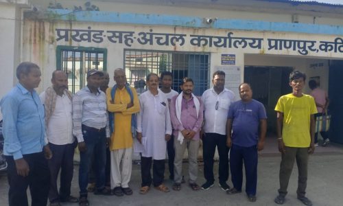 प्रदेश अध्यक्ष के आव्हान पर 11 सूत्री मांगों को लेकर सरपंच संघ ने किया बैठक।