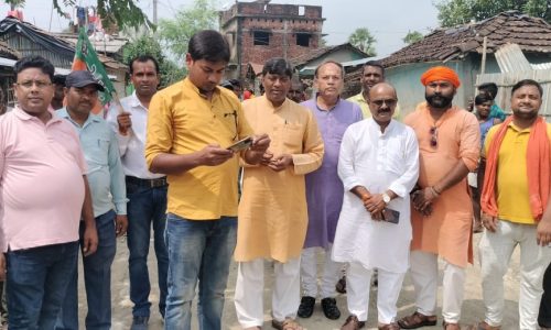भाजपा ने घर घर चलाया जनसंपर्क अभियान