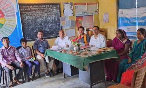 समग्र विकास में विद्यालय शिक्षा समिति की भूमिका महत्वपूर्ण,विद्यालय की समस्याओं पर चर्चा।