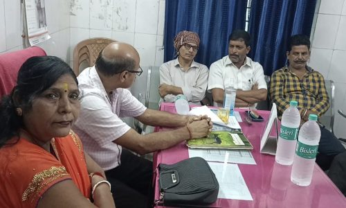 रोगी कल्याण समिति की हुई बैठक ।