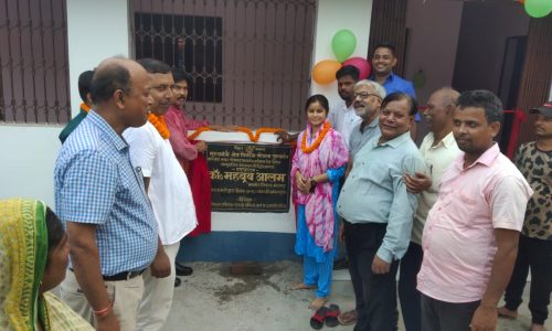 बारसोई स्टेशन रोड स्थित सामुदायिक भवन का जीर्णोधार राहगीरों के लिए होगा वरदान — विधायक