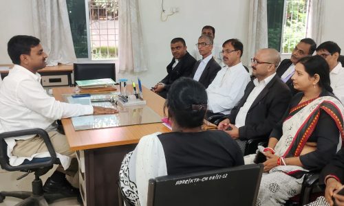 जिला विधिक सेवा ने किया पैनल अधिवक्ता के साथ बैठक ।