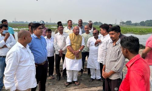 पूर्व उपमुख्यमंत्री ने छठ घाटों का किया निरीक्षण