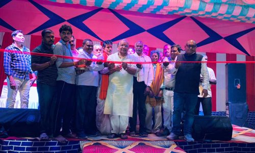 पूर्व उप मुख्यमंत्री ने काली मंदिर में भव्य मेला का किया उद्घाटन ।