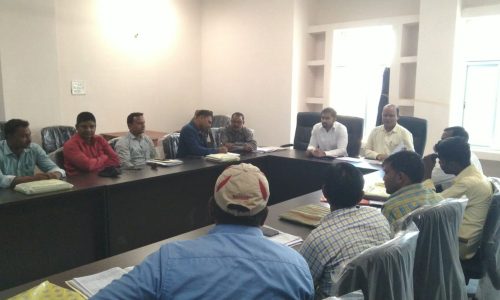 मतदाता सूची में नाम जोड़ने व वोटिंग प्रतिशत बढ़ाने के उद्देश्य से बैठक।