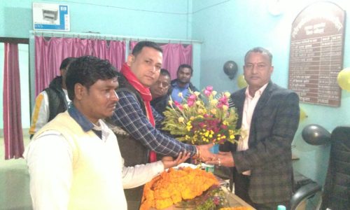 मनरेगा पीओ के तबादले पर विदाई सह स्वागत समारोह का आयोजन