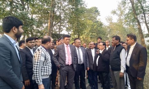 बारसोई पहुंचे पटना उच्च न्यायालय के जज ने बारसोई व्यवहार न्यायालय भवन निर्माण की दी स्वीकृति ।