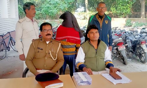 देशी कट्टा व दो जिंदा कारतूस के साथ एक गिरफ्तार, न्यायिक हिरासत में जेल भेजा गया