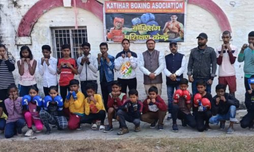 15 दिवसीय बॉक्सिंग का प्रशिक्षण शिविर चालू : बबन झा