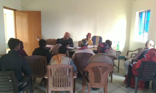घरेलू व परिवारिक मामलों के निपटारा हेतू ग्राम कचहरी का हुआ आयोजन