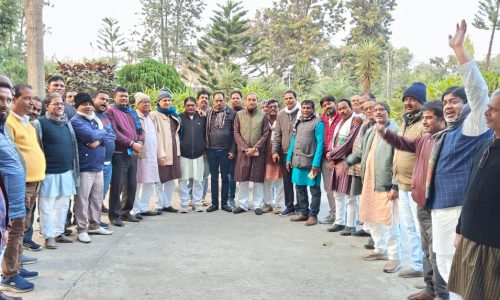 जिला जदयू कटिहार की  समीक्षात्मक बैठक