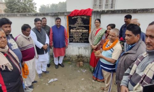 महापौर ने एक करोड़ 58 लाख की राशि से किया सड़कों का शिलान्यास एवं उद्घाटन