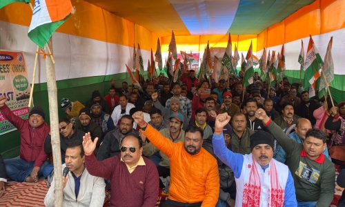 चार दिवसीय उपवास कार्यक्रम नेशनल पेंसन स्किम के खिलाफ प्रारम्भ : रुपेश
