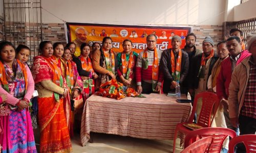 भाजपा नगर दक्षिण मंडल की हुई बैठक