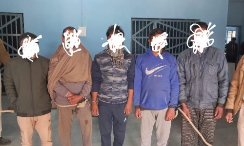 डीएसपी के नेतृत्व में पांच और गिरफ्तार किए गए
