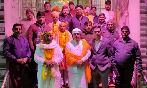 मनिहारी से गुरनानी पदयात्रा 31वें दिन 755 किमी चलकर पहुंची जिला बस्ती