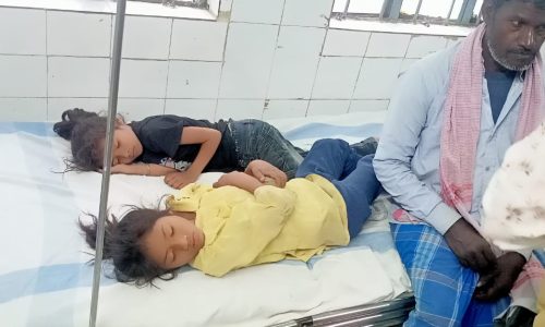 फाईलेरिया और क्रिमी की दवा से दर्जनों बच्चे चकराए,एसडीएच में उपचार