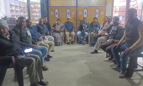 कांग्रेस जिला अध्यक्ष ने कोढ़ा विधानसभा क्षेत्र का किया भ्रमण