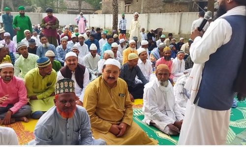 प्राणपुर प्रखंड क्षेत्र में हर्षोल्लास से मनाया गया ईद-उल-फितर का त्योहार