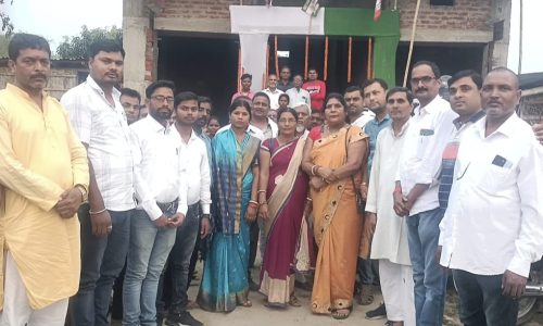 हसनगंज में एनडीए गठबंधन कार्यालय का हुआ उद्घाटन