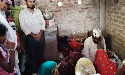 अग्निपीड़ित के घर बजी शहनाई