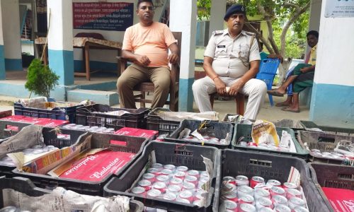 रोशना थाना पुलिस के हत्थे चढ़ा शराब तस्कर पिकप वैन जप्त।