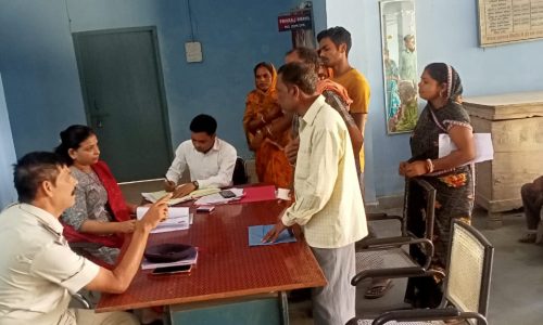 जनता दरबार में सात नये मामले प्रतिवेदित ,एक का निष्पादन