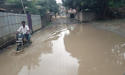 प्राथमिकता के तौर पर सड़क मरम्मत की मांग