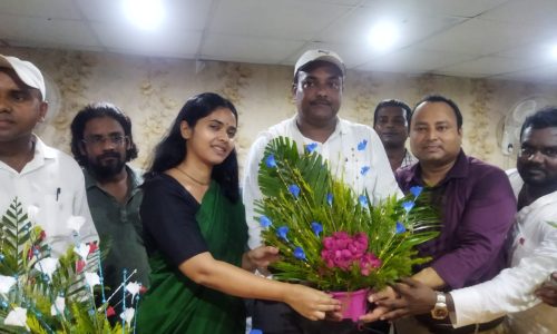 प्राणपुर सभा कक्ष भवन में विदाई सह स्वागत समारोह आयोजित।