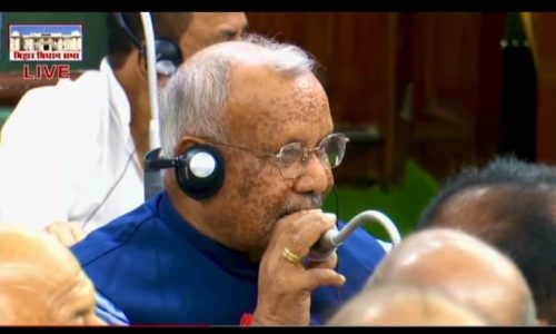 पूर्व उप मुख्यमंत्री  विधायक ने अल्पसूचित प्रश्न के माध्यम से सरकार का ध्यान आकृष्ट किया