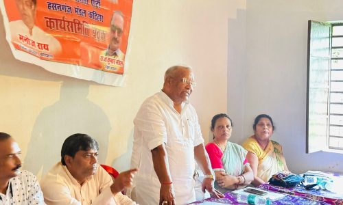 हसनगंज में भाजपा की बैठक हुई आयोजित ।