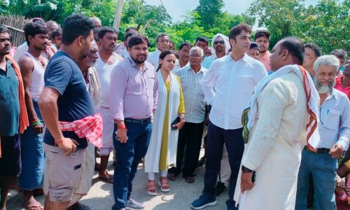 एसडीएम ने अमदाबाद के बाढ़ प्रभावित क्षेत्रों का जायजा लेते हुए राहत कार्यों का किया निरीक्षण