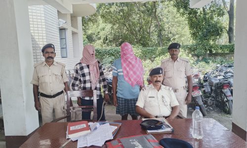 दो अलग-अलग कांडों के दो आरोपी गिरफ्तार, भेजा गया जेल।